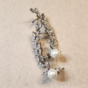 Pearl Climber Earrings